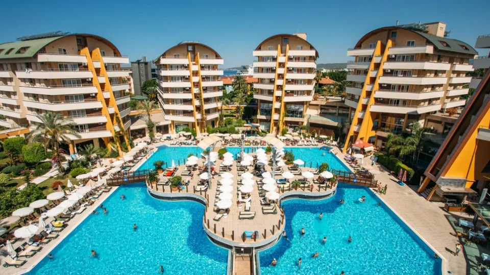 Alaiye Resort & Spa Hotel proje görünümü