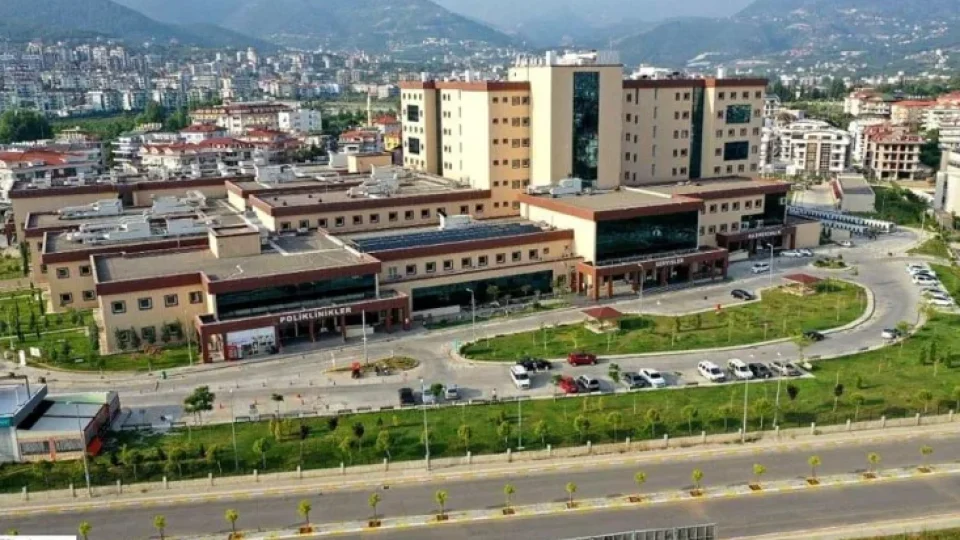 Alanya Eğitim ve Araştırma Hastanesi proje görünümü