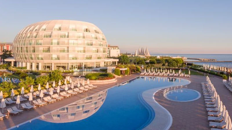 Gold Island Hotel proje görünümü