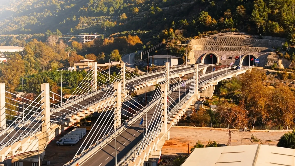 Karayolları Genel Müdürlüğü – Alanya Çevre Yolu proje görünümü